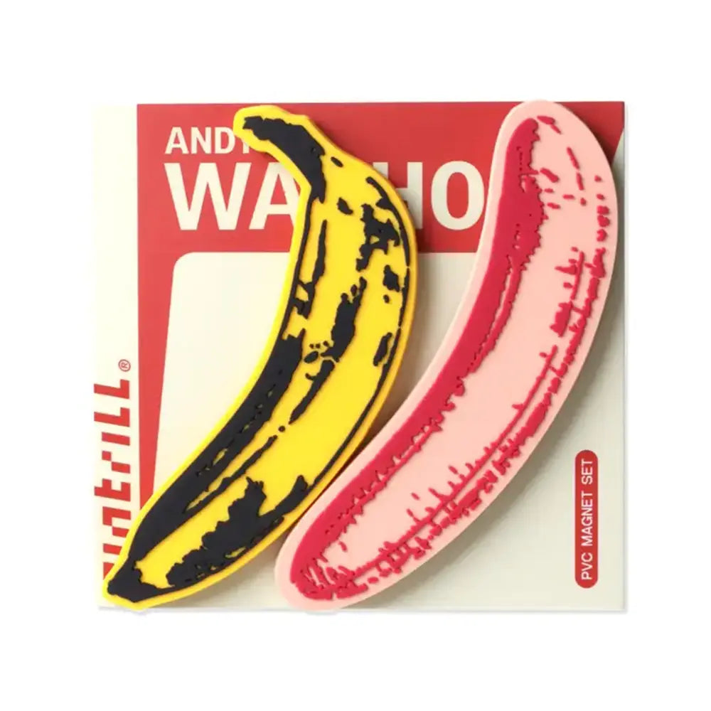 Warhol Bananas Magnet Set