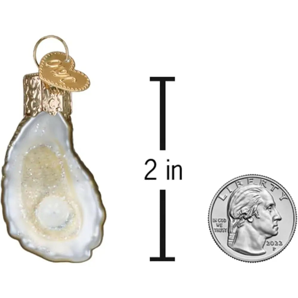 Mini Oyster & Pearl Ornament