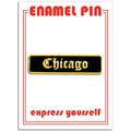 Chicago Old English Pin