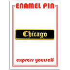 Chicago Old English Pin