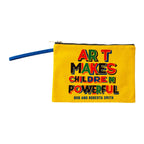Art Makes Children Powerful Zip Pouch