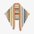 Color Stripe Triangle Scarf