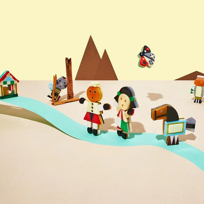 Rio Cat Figurine Brooch