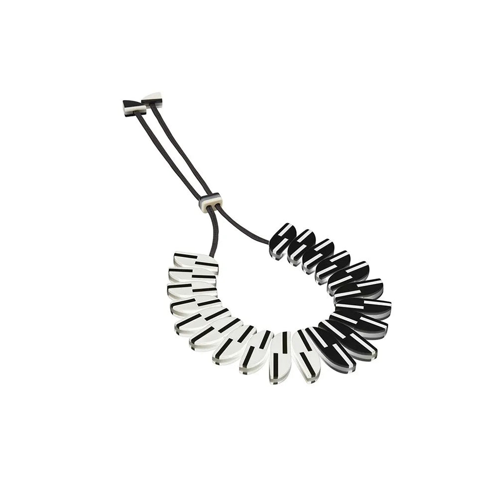 Aurora Two Lines Collar Necklace