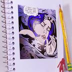 Lichtenstein Drowning Girl Sticker