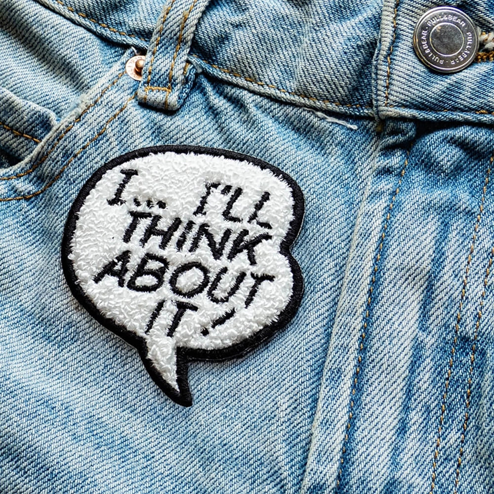 Lichtenstein I...I'll Think About It! Patch