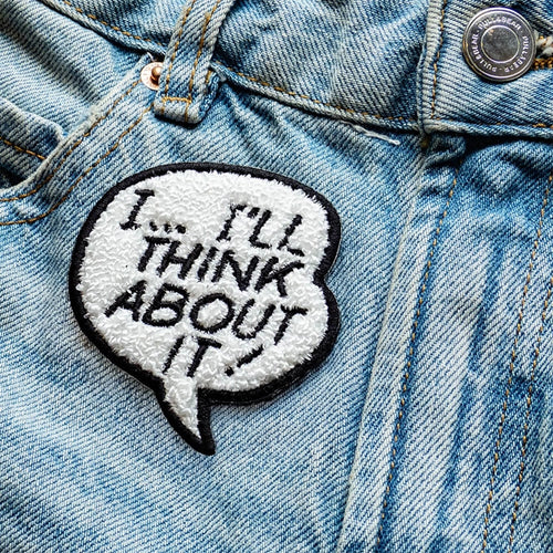 Lichtenstein I...I'll Think About It! Patch
