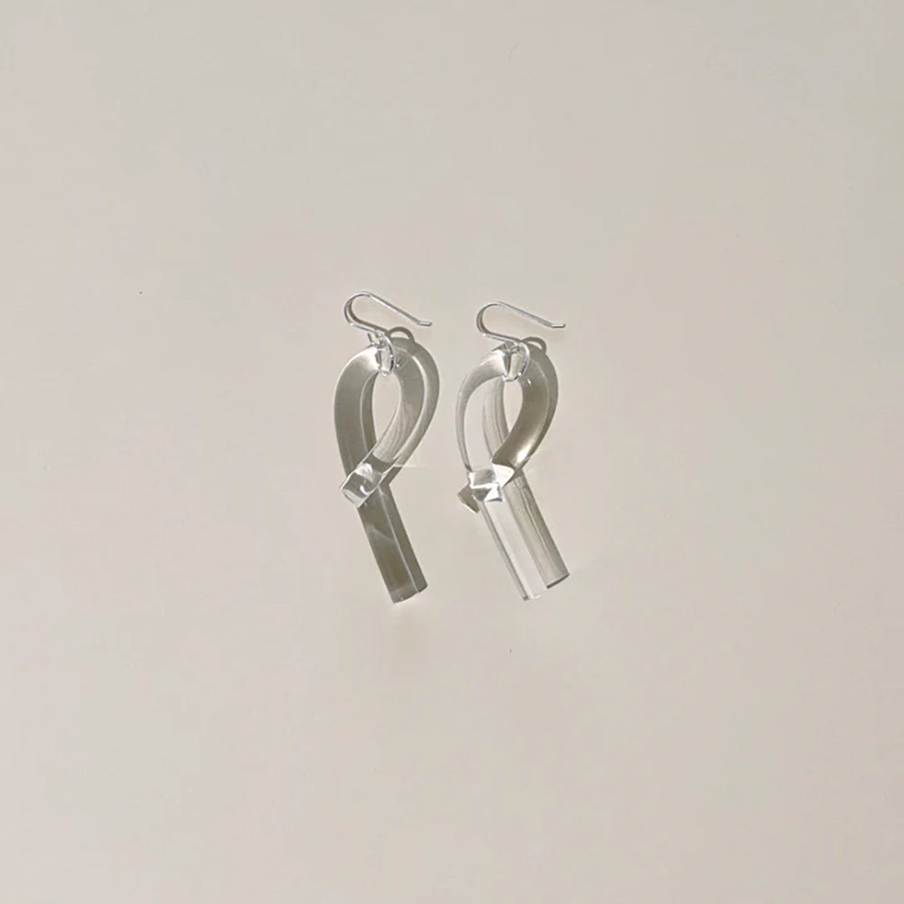 Lucite Loop Earrings