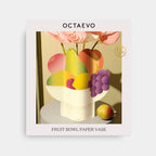 Paper Fruit Bowl Vase