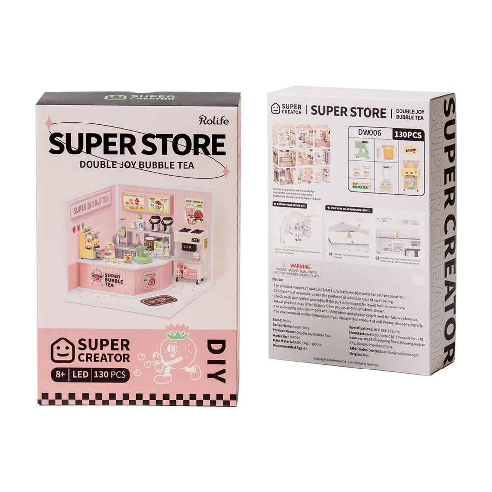 Rolife Miniature House Kit - Bubble Tea