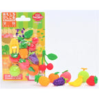 Fruit Basket Eraser Set