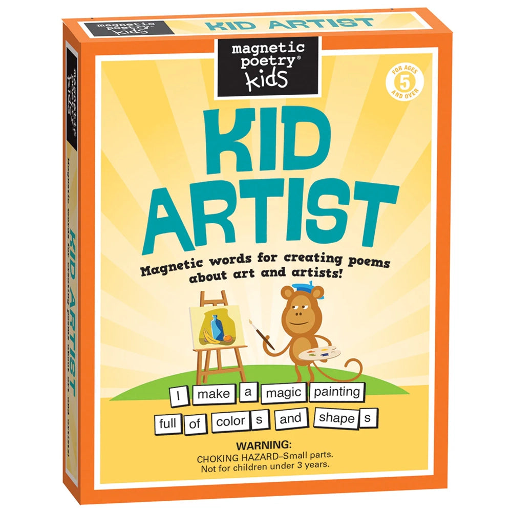 Kid Artist Magnetic Poetry Kit