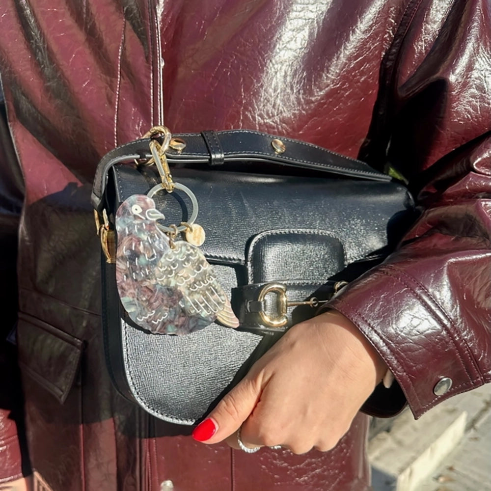 Pigeon Bag Charm