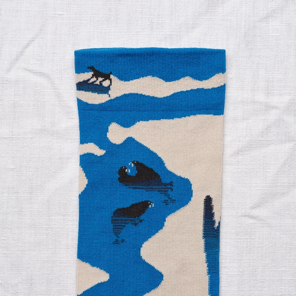 Iceberg Pattern Socks