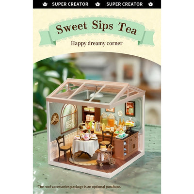 Rolife Miniature House Kit - Sweet Sips Tea