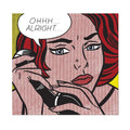 Lichtenstein Ohhh...Alright... Sticker