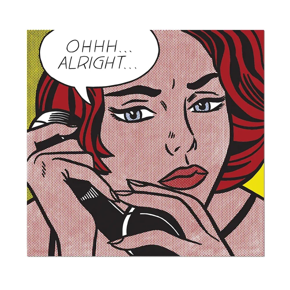 Lichtenstein Ohhh...Alright... Sticker
