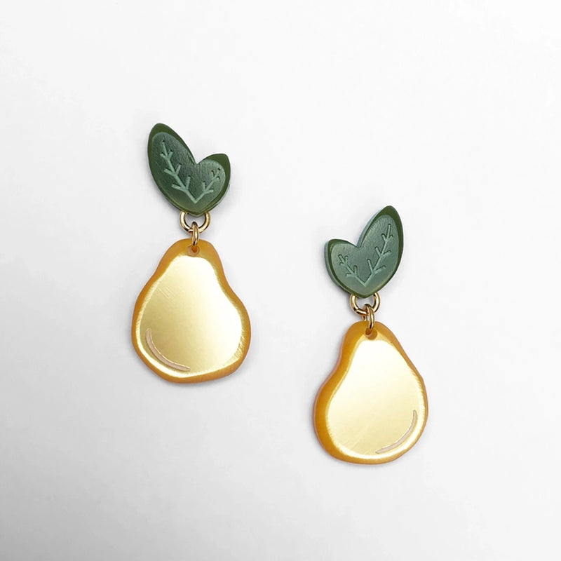 Pear Earrings