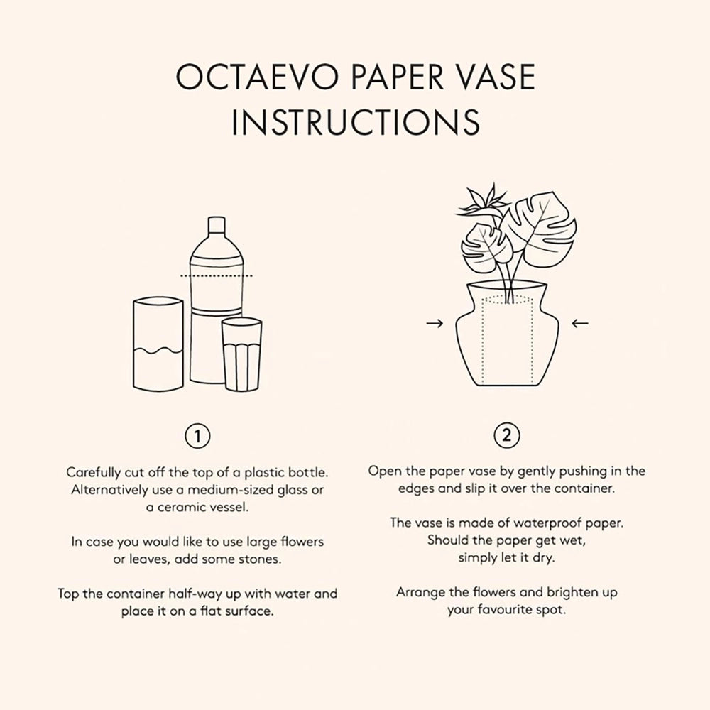Paper Elysia Vase - Mini