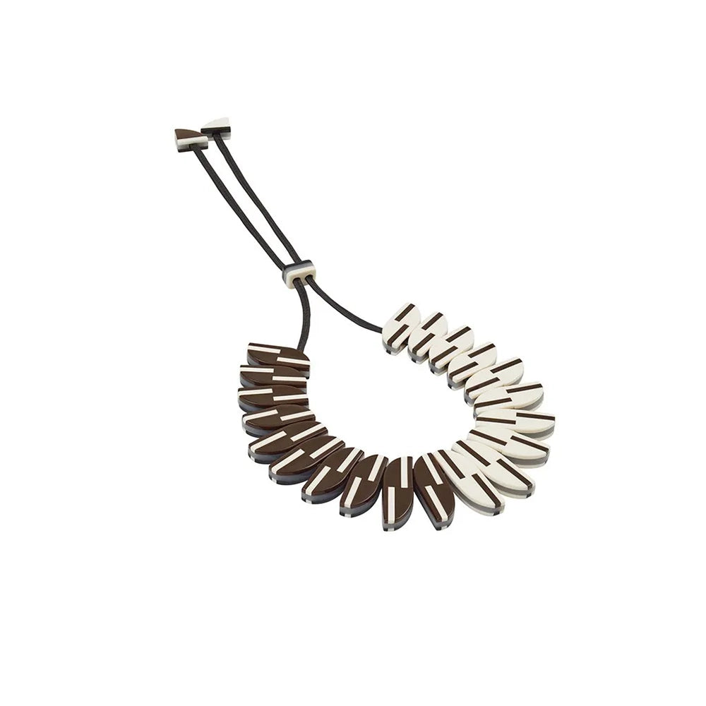 Aurora Two Lines Collar Necklace
