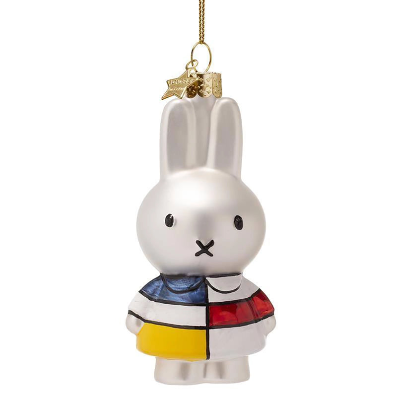 Miffy Mondrian Dress Ornament