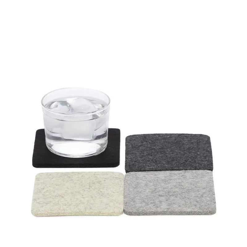 Bierfilzl Square Coasters - Set of 4