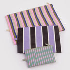 Baggu Candy Shop Stripes Go Pouch Set