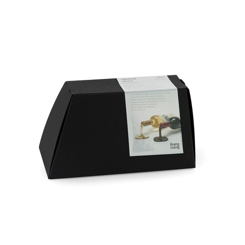 Spilled Wine Bottle Holder Set