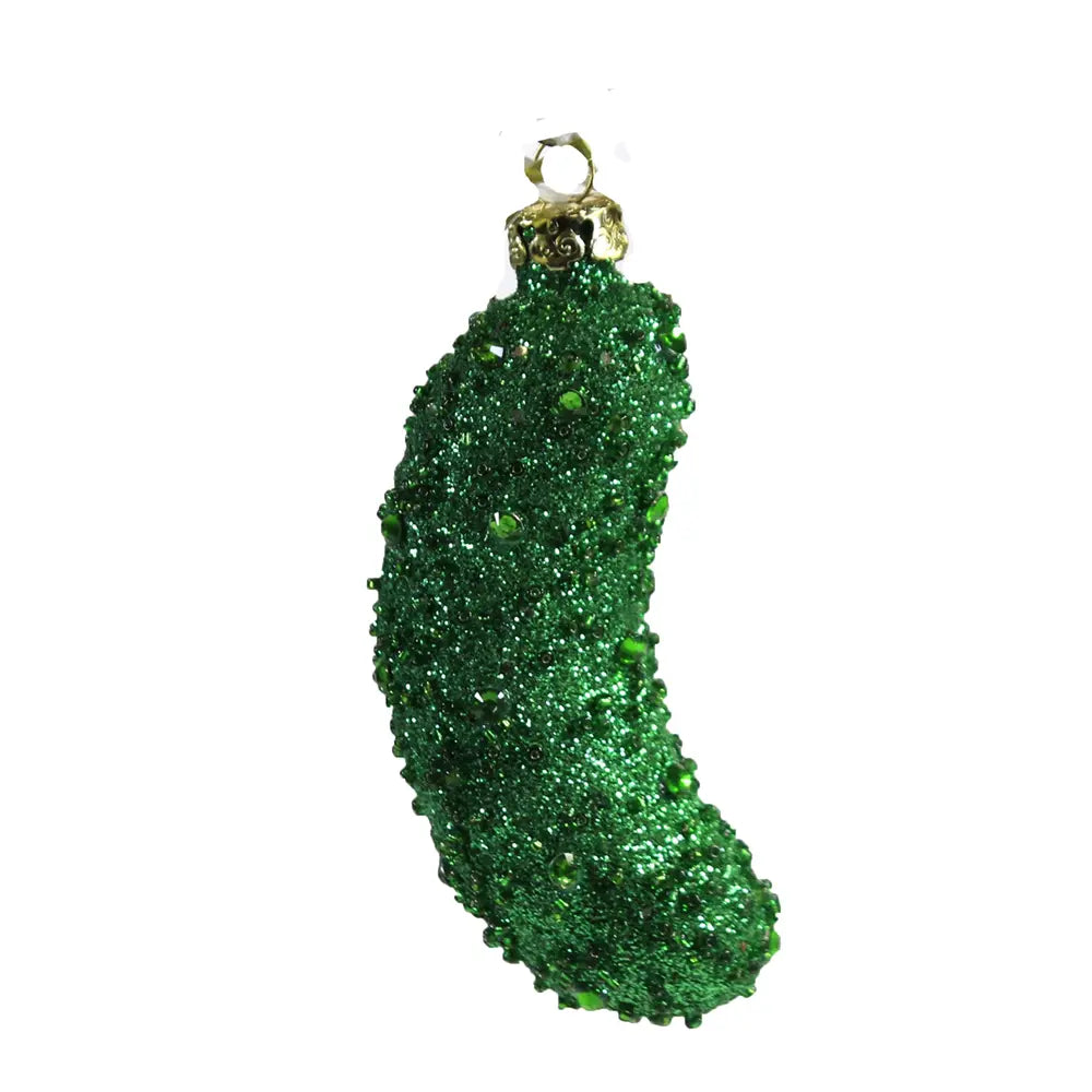 Jeweled Pickle Ornament