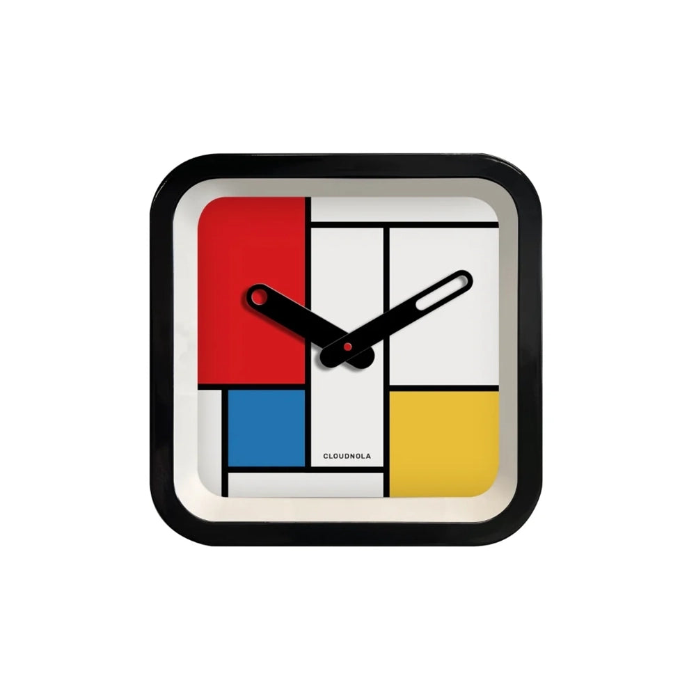 Square Clock Mondrian
