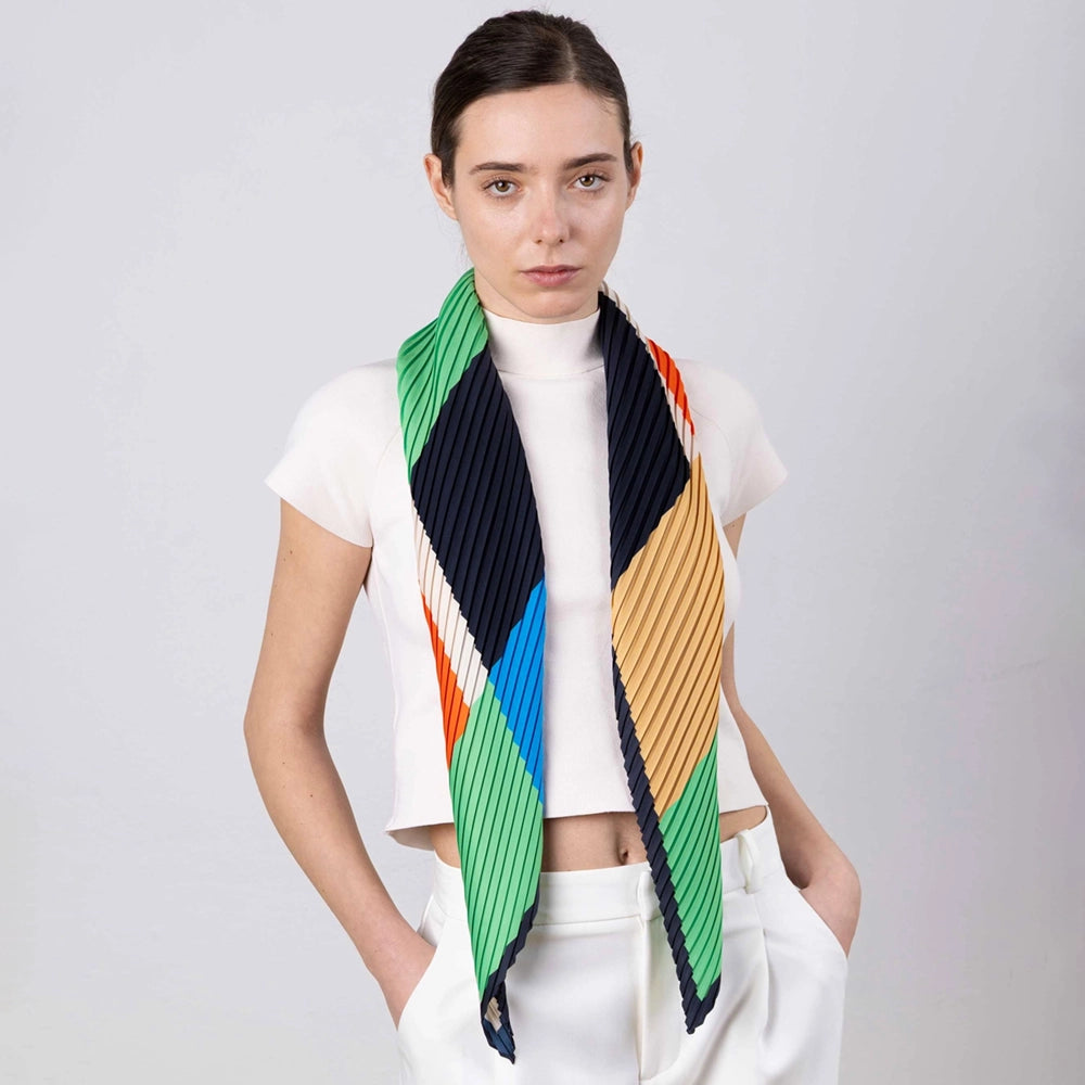 Atena Pleated Scarf