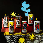 Mystery Card Tarot Candle