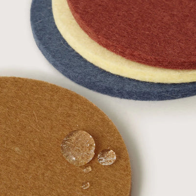 Bierfilzl Round Coasters - Set of 4