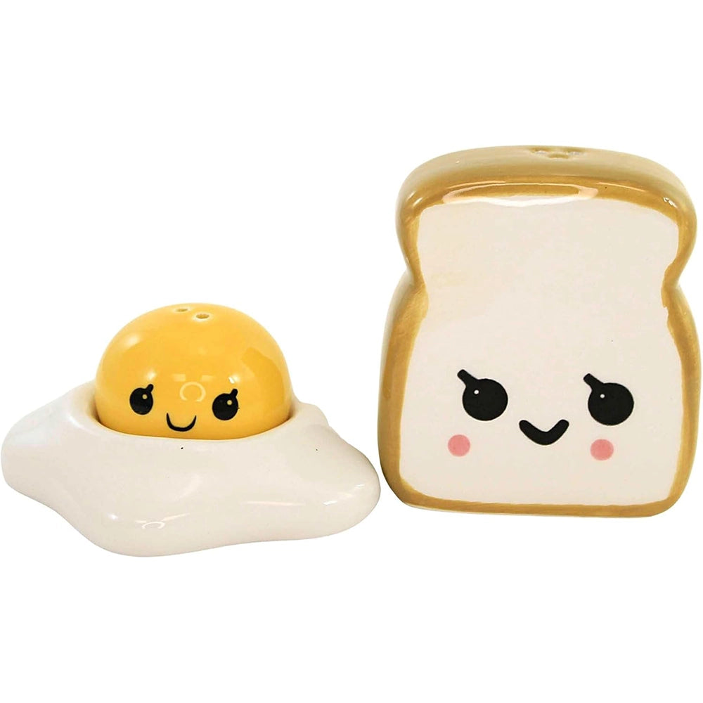 Egg & Toast Salt & Pepper Shakers Set