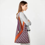 Sophia Terracotta Y Pleated Bag