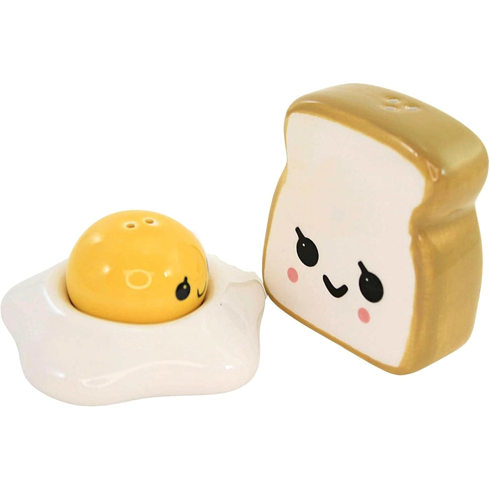 Egg & Toast Salt & Pepper Shakers Set