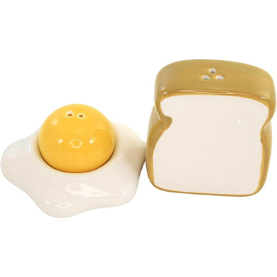 Egg & Toast Salt & Pepper Shakers Set
