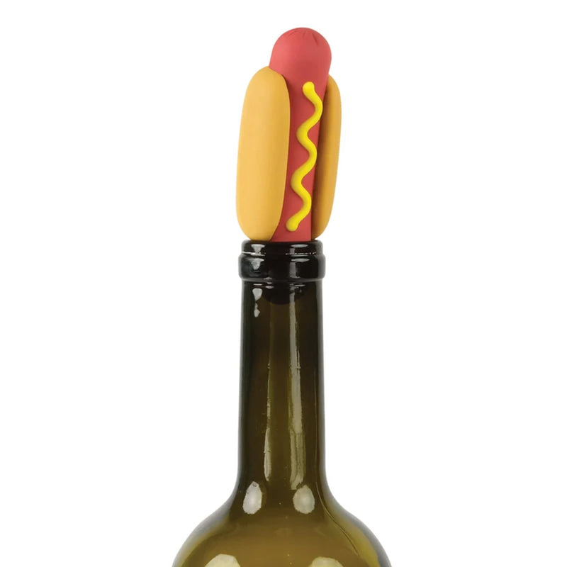 Wine Wiener Bottle Stopper