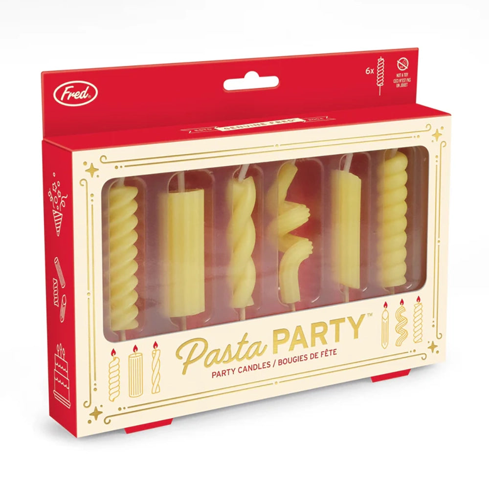 Pasta Party Birthday Candles