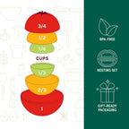 Home Grown Measuring Cups