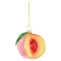 Sugared Peach Ornament