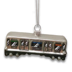 Elevated Train Glass Ornament