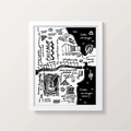 Chicago Map Print