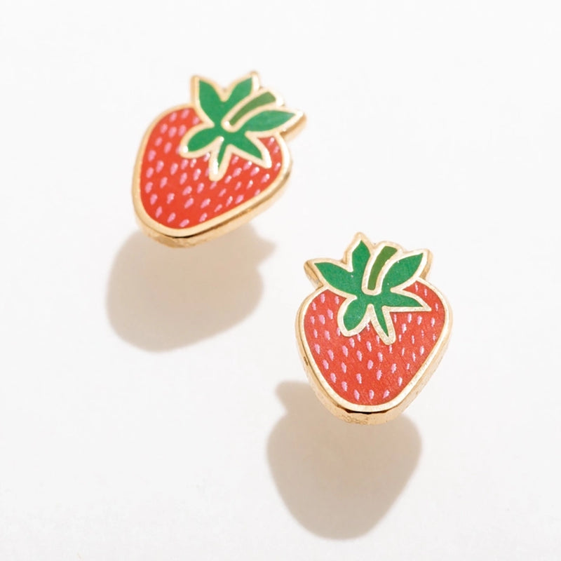 Strawberry Stud Earrings