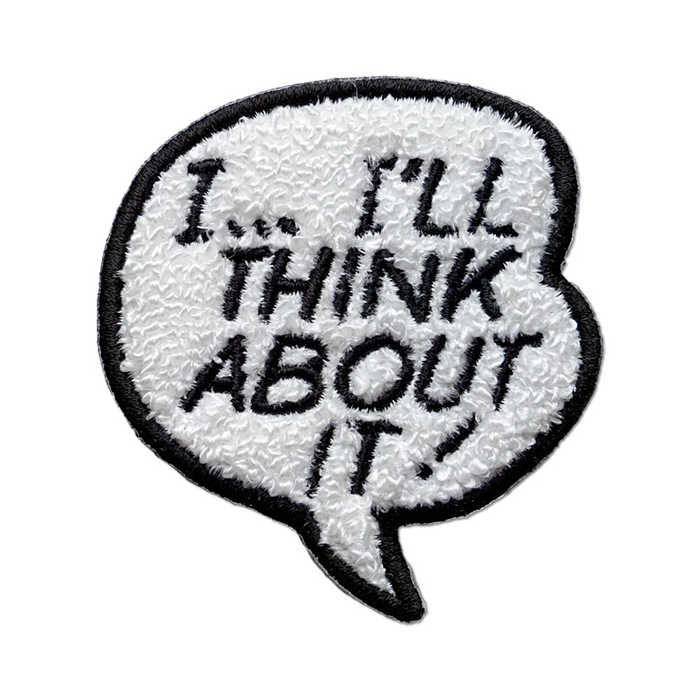 Lichtenstein I...I'll Think About It! Patch