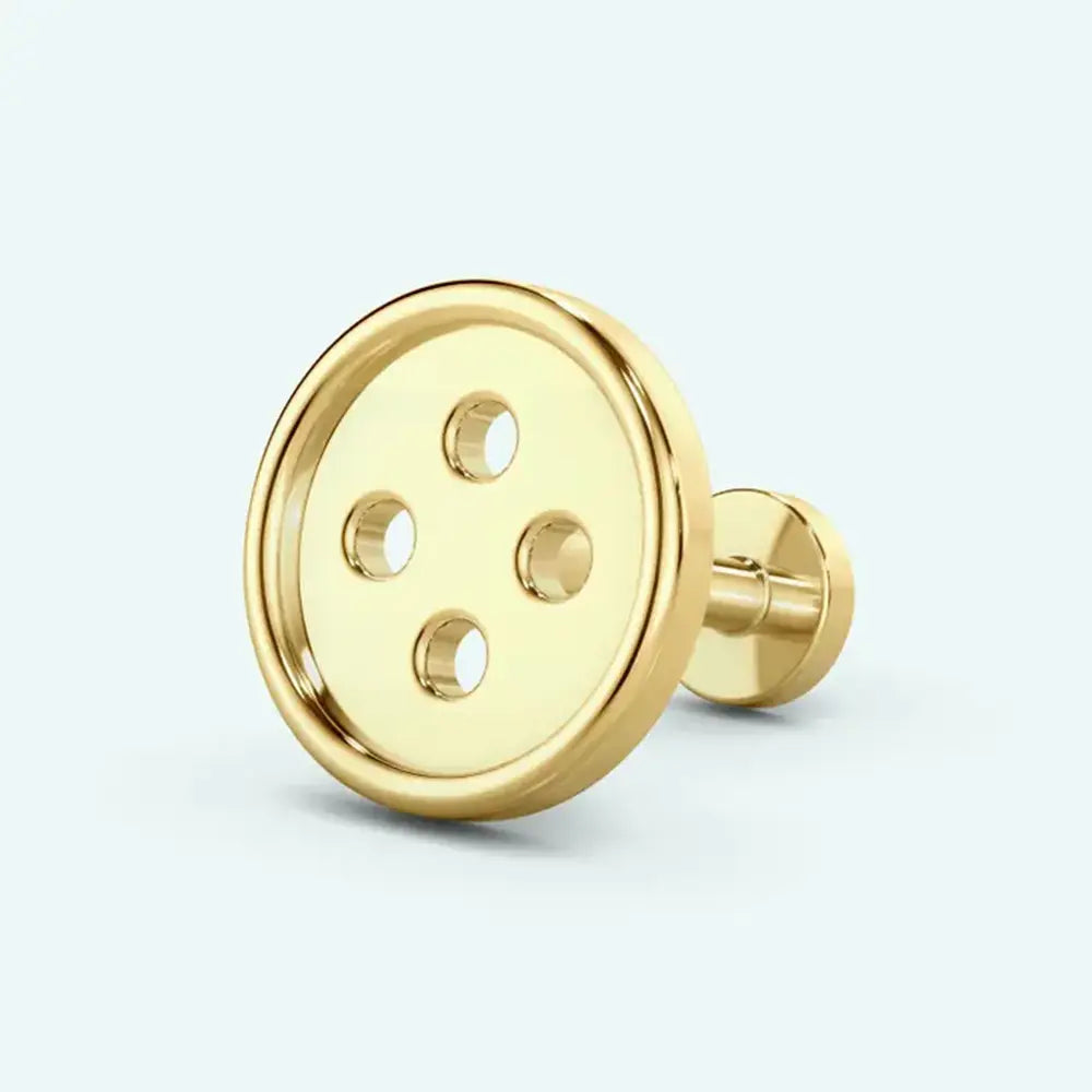 Button Earrings