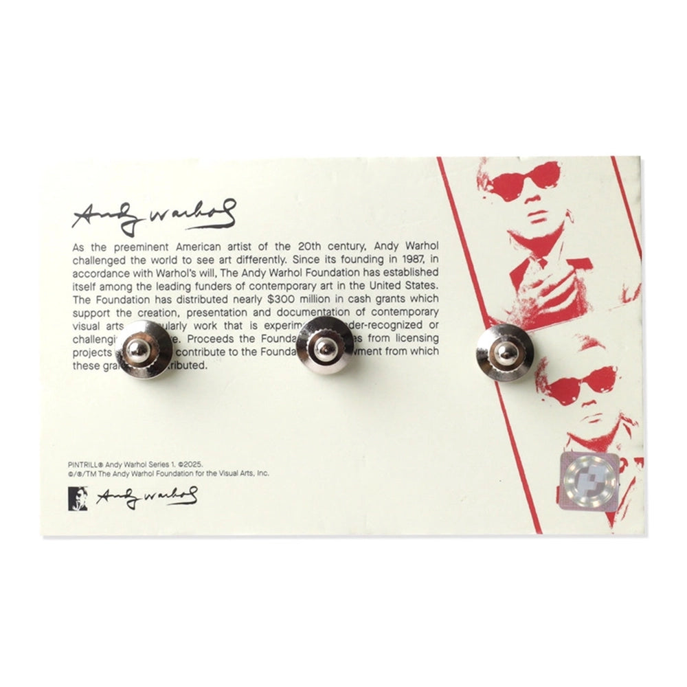 Warhol Flowers Pin Set