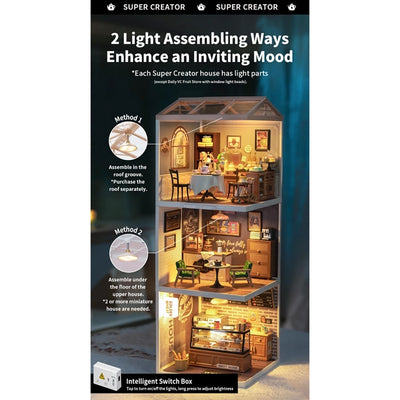 Rolife Miniature House Kit - Sweet Sips Tea