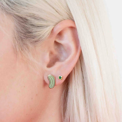 Pickle Stud Earrings