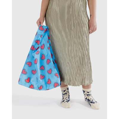 Baggu x Keith Haring Hearts Tote Bag